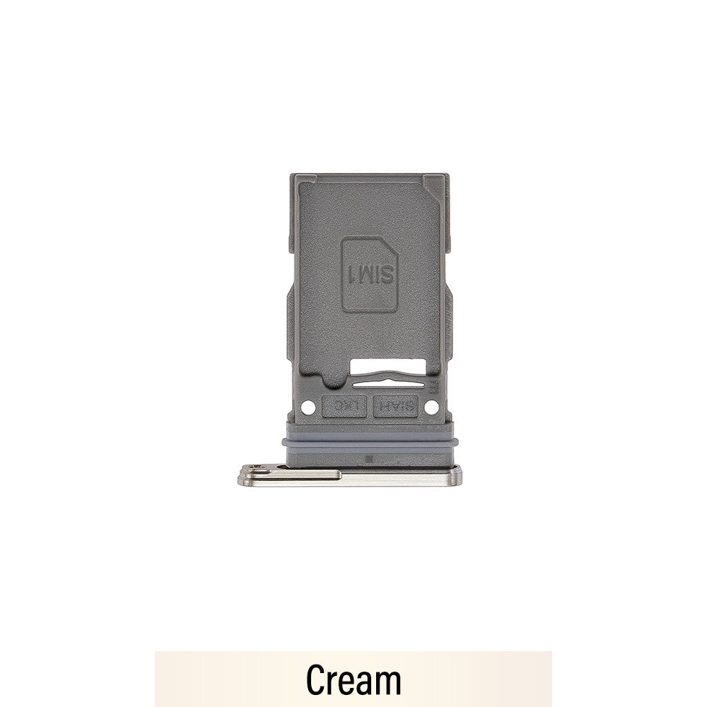 Single SIM Card Tray for Samsung Galaxy S23 Ultra S918B-Cream Single SIM Card Tray for Samsung Galaxy S23 Ultra S918B-Cream